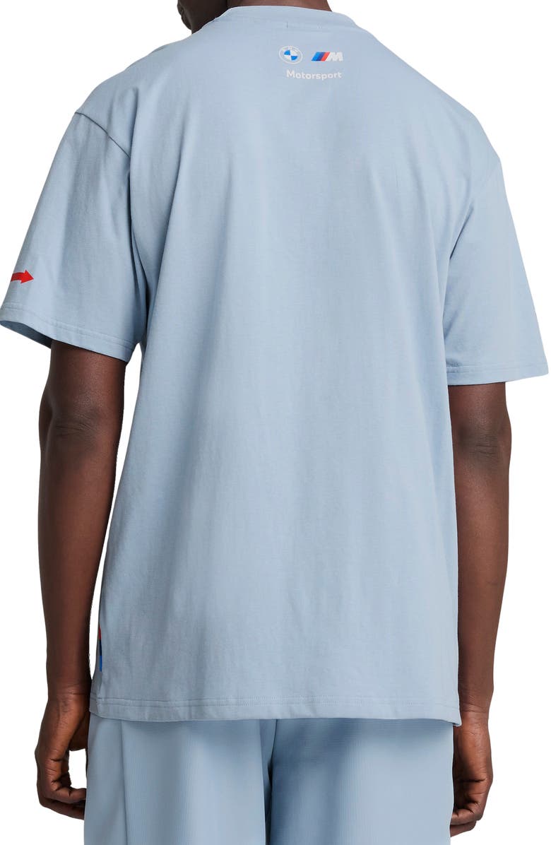 PUMA BMW M Motorsport Badge Graphic T-Shirt, Alternate, color, Blue Wash