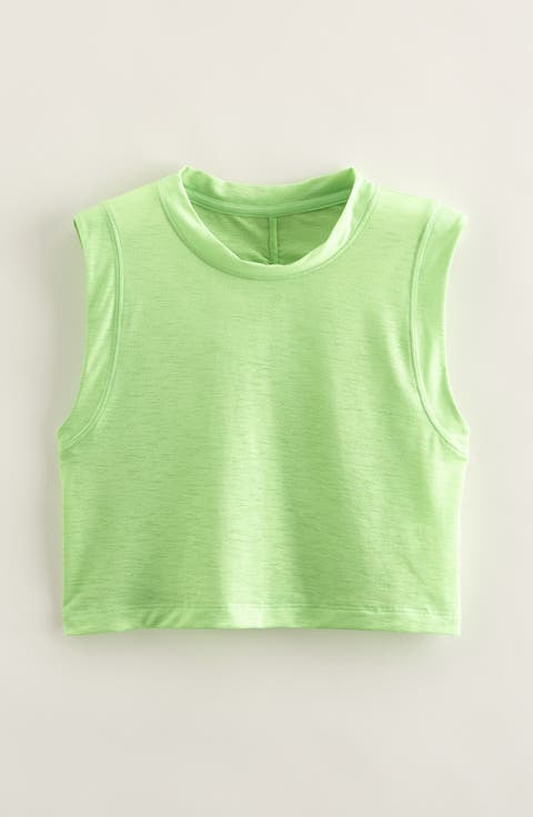 Kids' Volley Crop Muscle Tank (Little Kid & Big Kid)