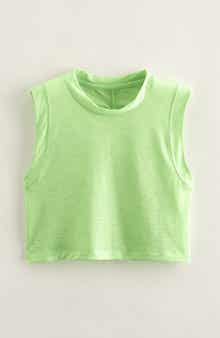 Recess Pickleball x Zella Kids' Volley Crop Muscle Tank