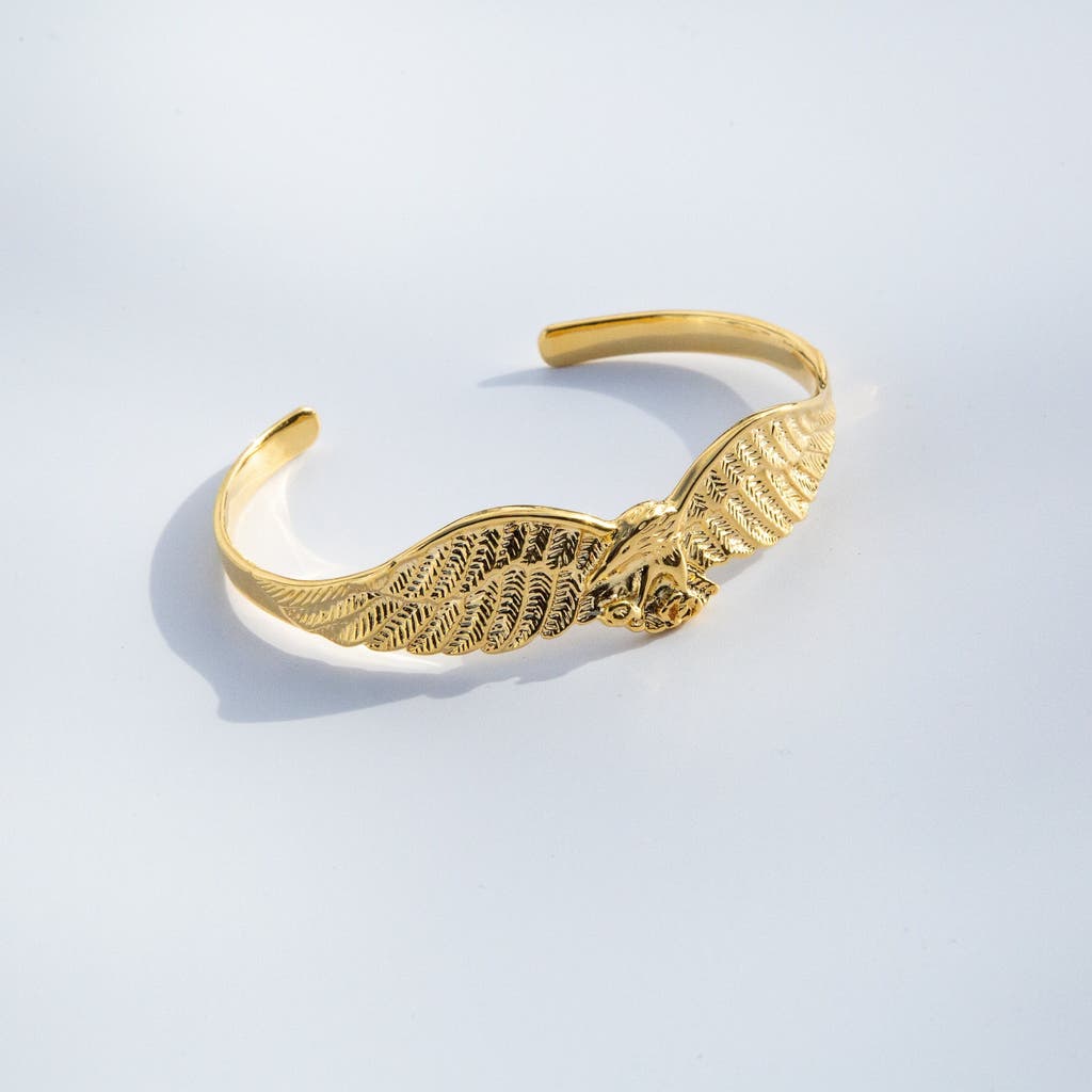 67jewelry Eagle Cuff Ii In Gold