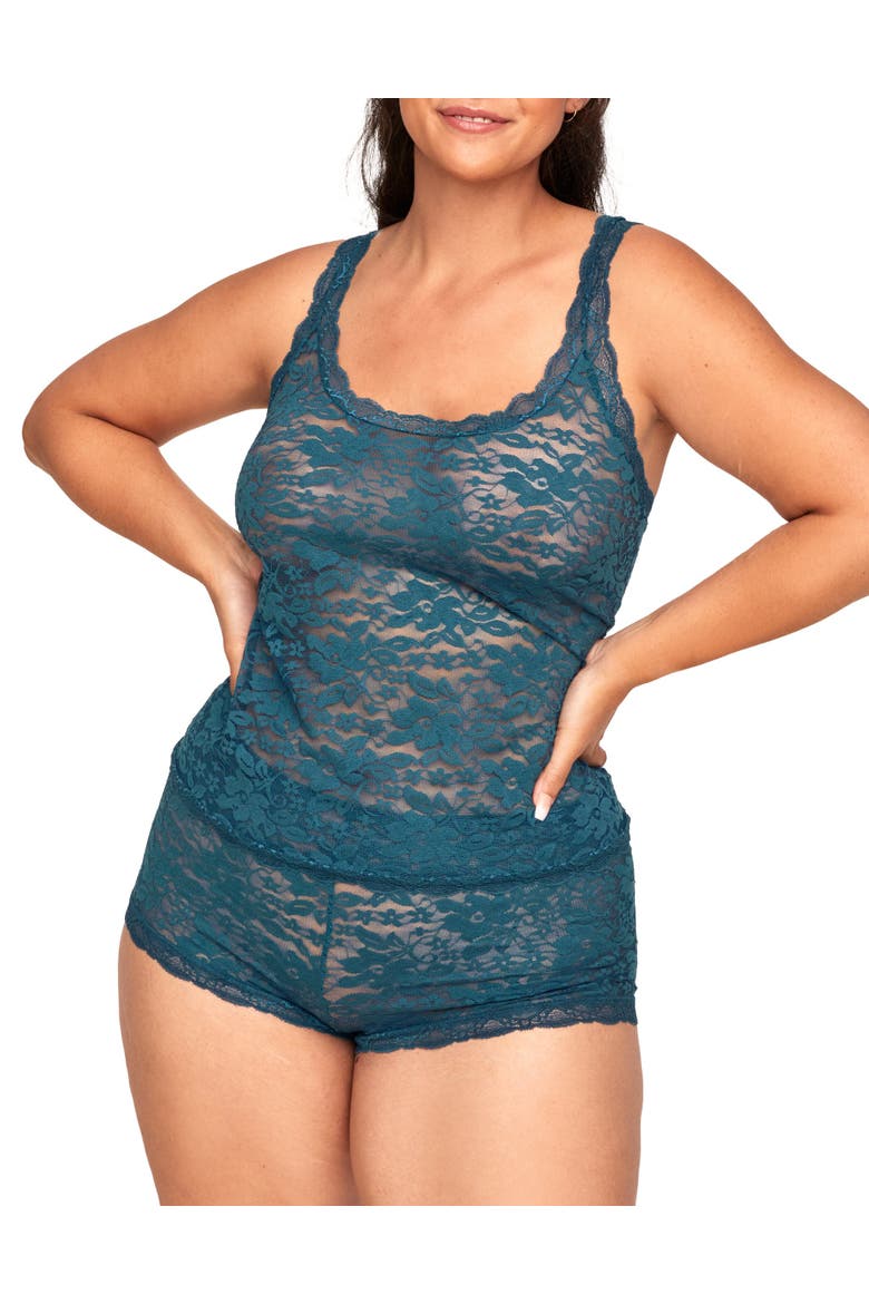 Roanne Tank & Shortie Set Lingerie, Main, color, Dark blue