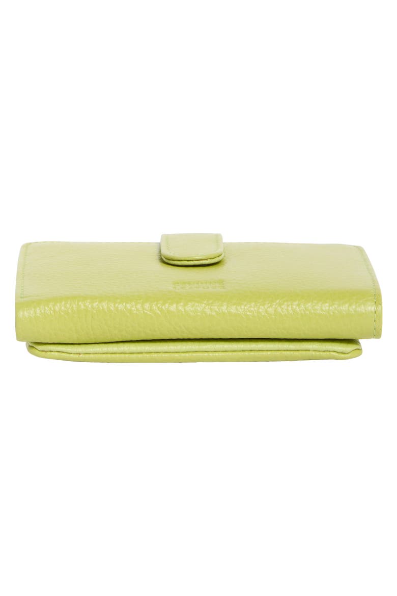 Campbell Leather Wallet, Alternate, color, FERN