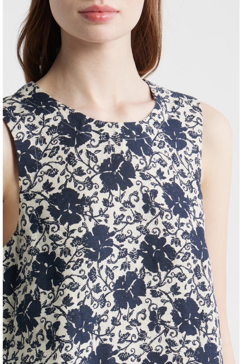 Sleeveless Mini Shift Dress, Alternate, color, OAT