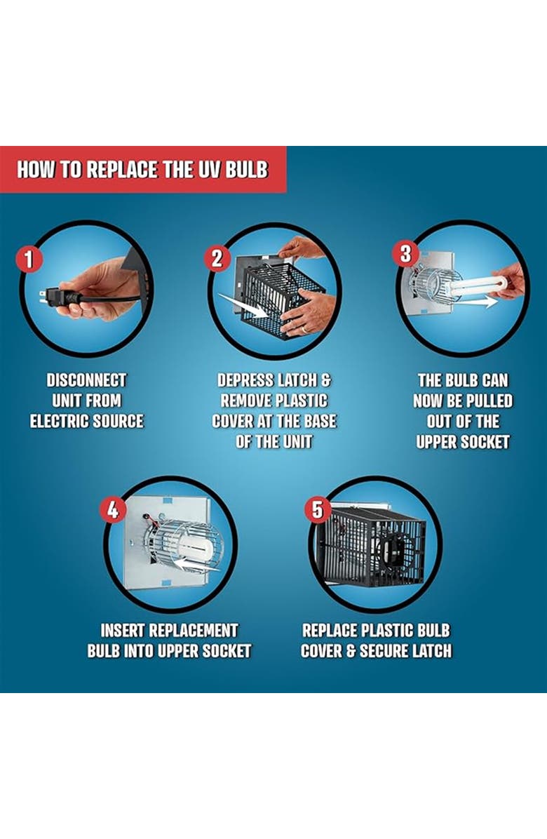 Flowtron BF 35 Replacement UV Bulb (2 Pack) Compatible with BK 15D Bug Zapper for Insect Control, Alternate, color,