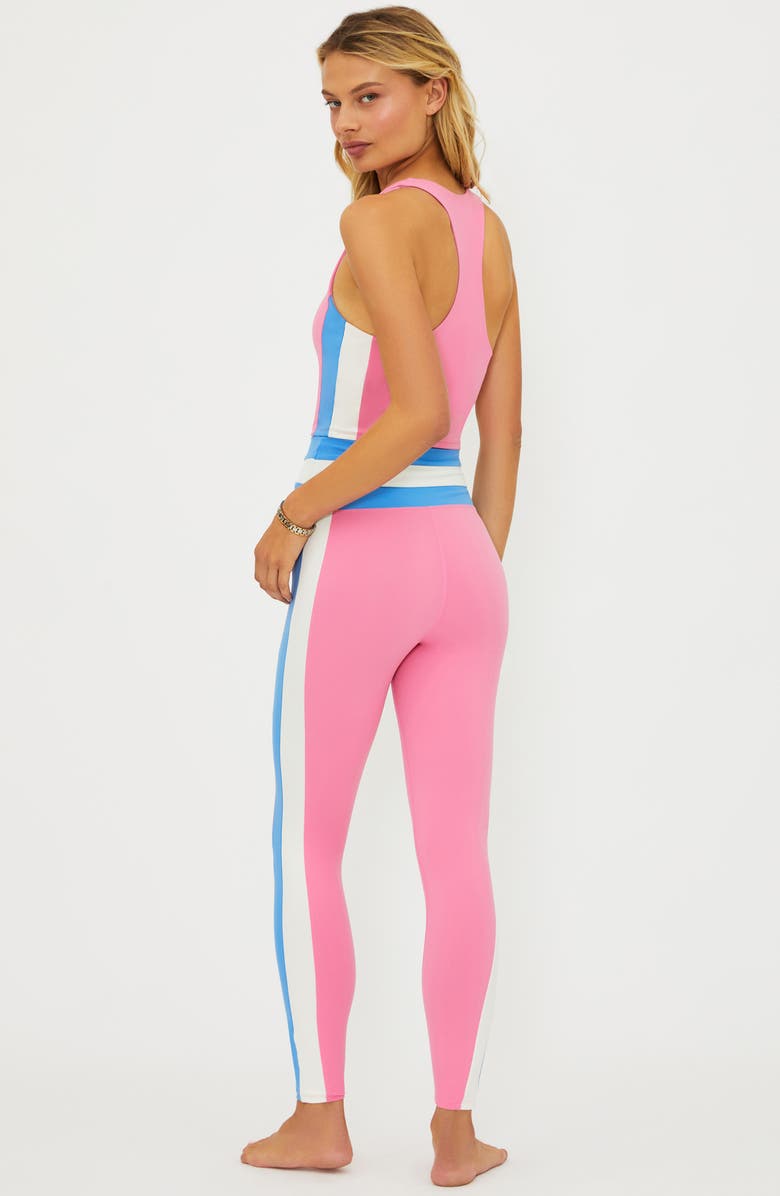 Beach Riot Mariella Colorblock Leggings, Alternate, color, Cosmos Colorblock