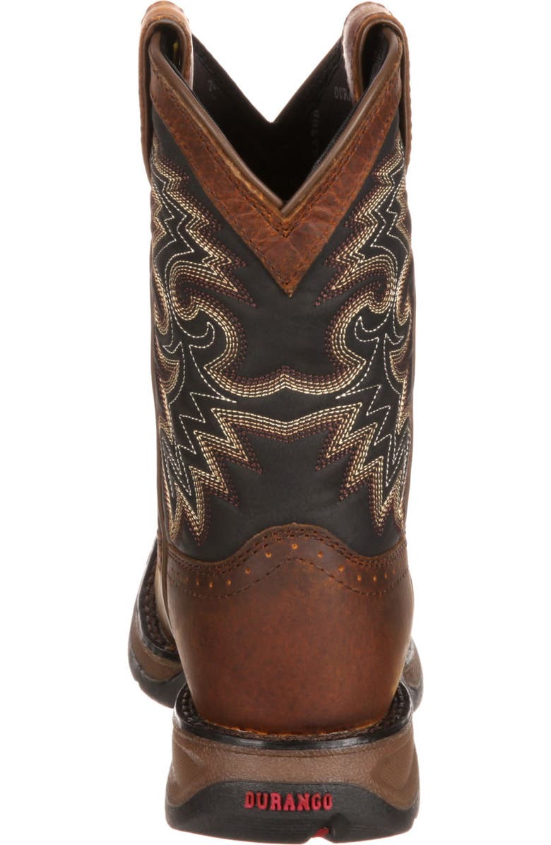 DURANGO Lil' Rebelby Big Kid Western Boot, Alternate, color, Tan Black