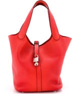 Pre-Owned Hermes Picotin Lock Bag Clemence MM