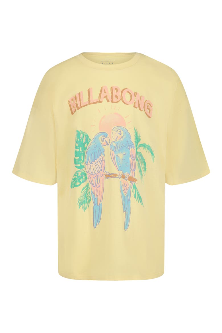 Kids' Parrot Oversize Graphic T-Shirt, Main, color, FRESH SQUEEZED
