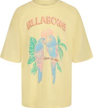 Billabong Kids' Parrot Oversize Graphic T-Shirt