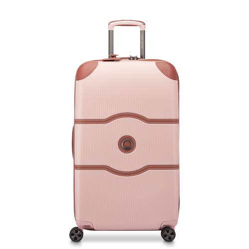 DELSEY PARIS DELSEY PARIS CHATELET AIR 2.0 MEDIUM CHECKED-26 INCH HARDSIDE LUGGAGE TRUNK WITH SPINNER WHEELS 