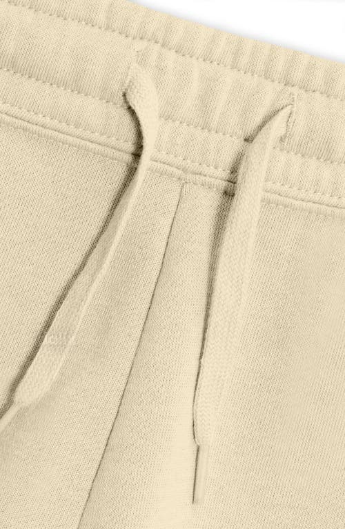 Dalix Womens Butterfly Midweight Washed Fleece Shorts In Brown
