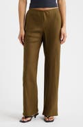 Reformation Gale High Waist Linen Pants