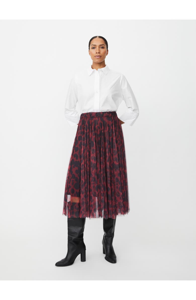Masai Copenhagen MaScarlet Skirt, Alternate, color, Tawny Port