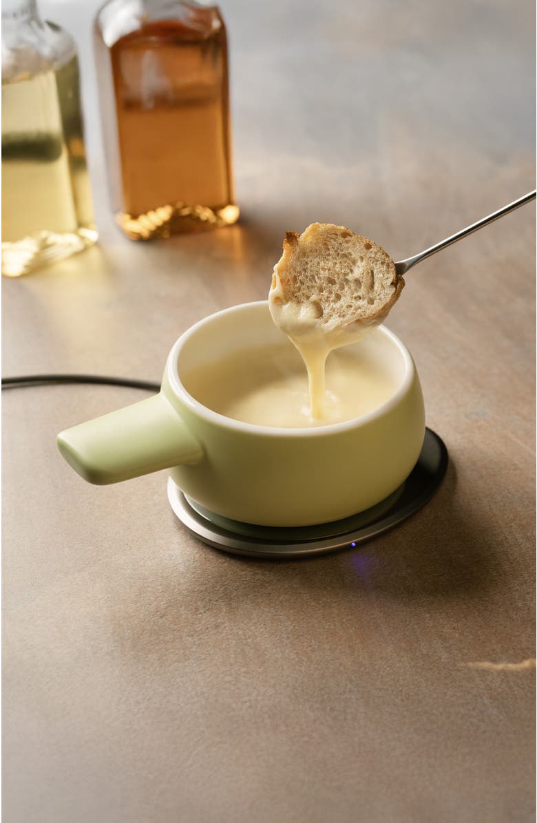 OHOM INC Fondi Self-heating Fondue Set, Alternate, color, Verde Green