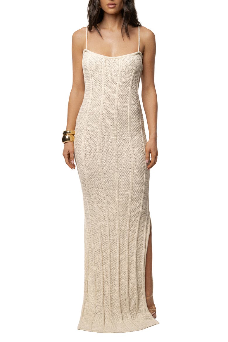 Cabana Views Crochet Dress, Alternate, color, Ivory