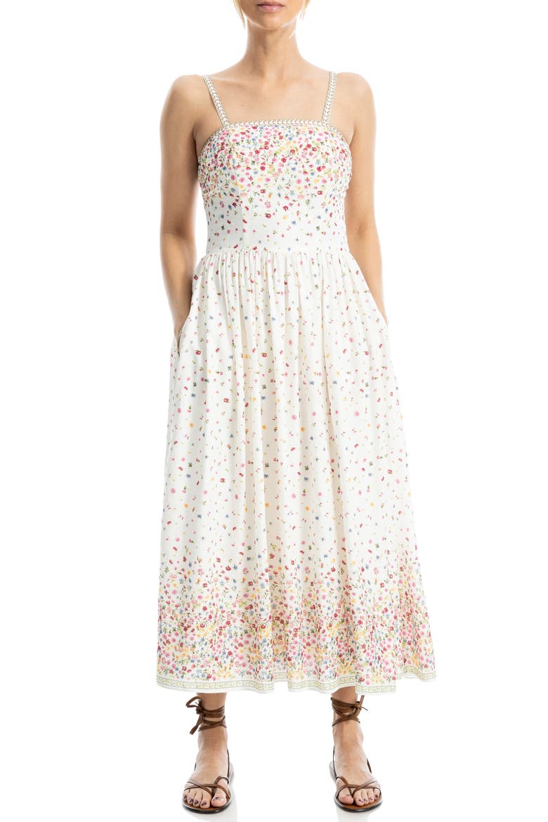 Square Neck Midi Dress video