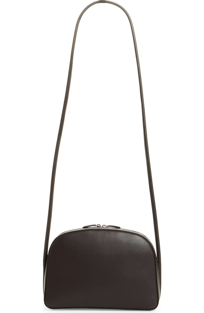 The Row Single Mignon Leather Crossbody Bag, Alternate, color,