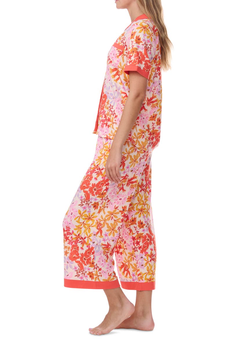 Splendid Notch Collar Pajamas, Alternate, color, Sunshine Multi Floral