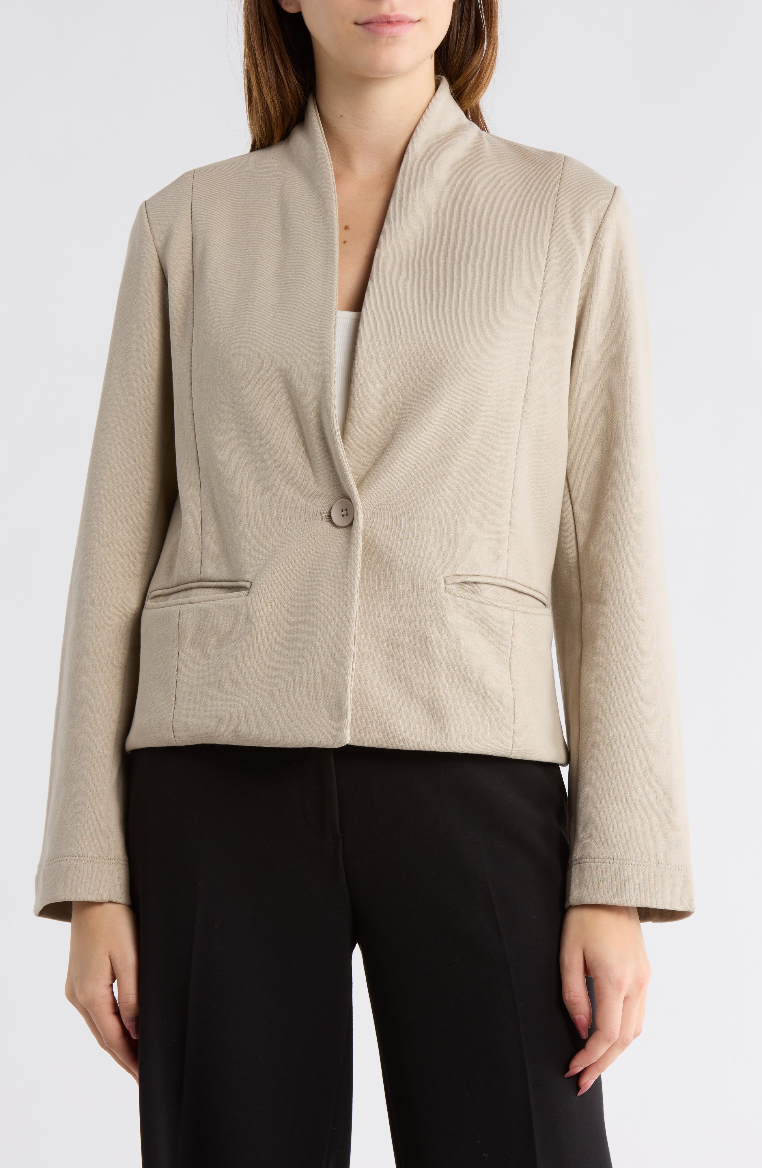 Clean Cotton Blazer - image 3