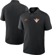 Nike Men's Nike Black Texas Longhorns Primetime Victory Legacy Vault Logo Performance Polo