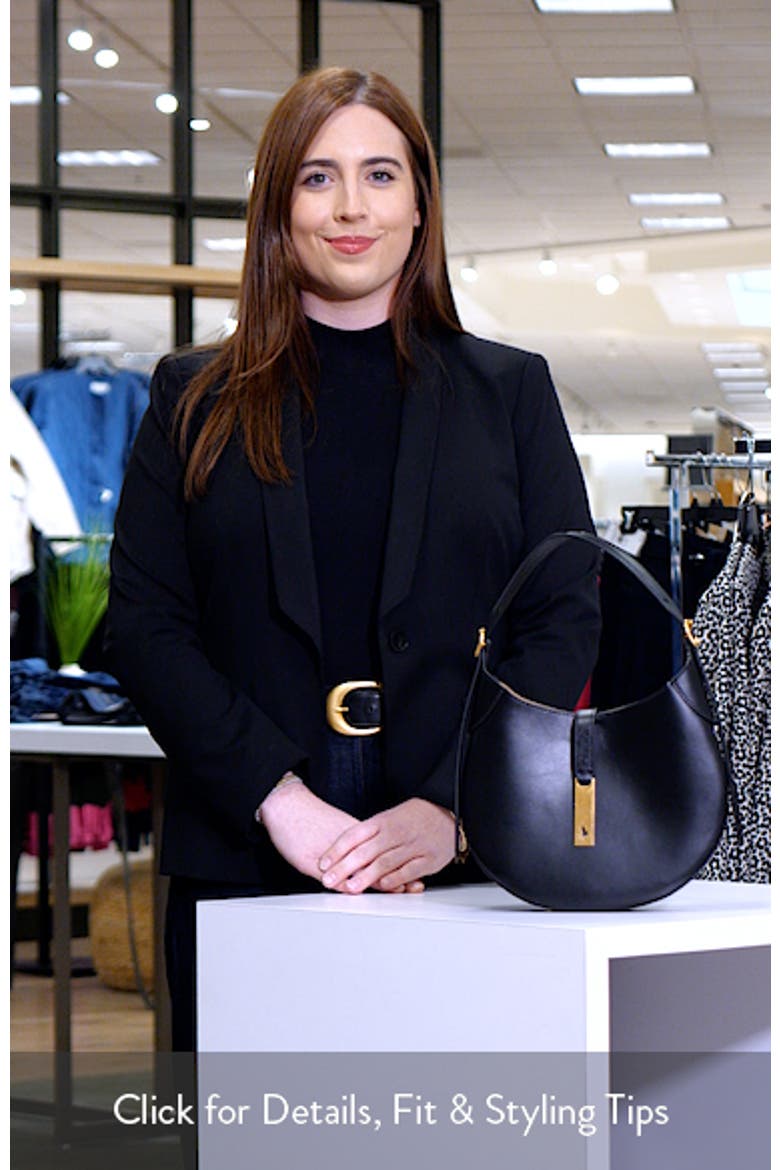 Small Polo ID Leather Shoulder Bag video