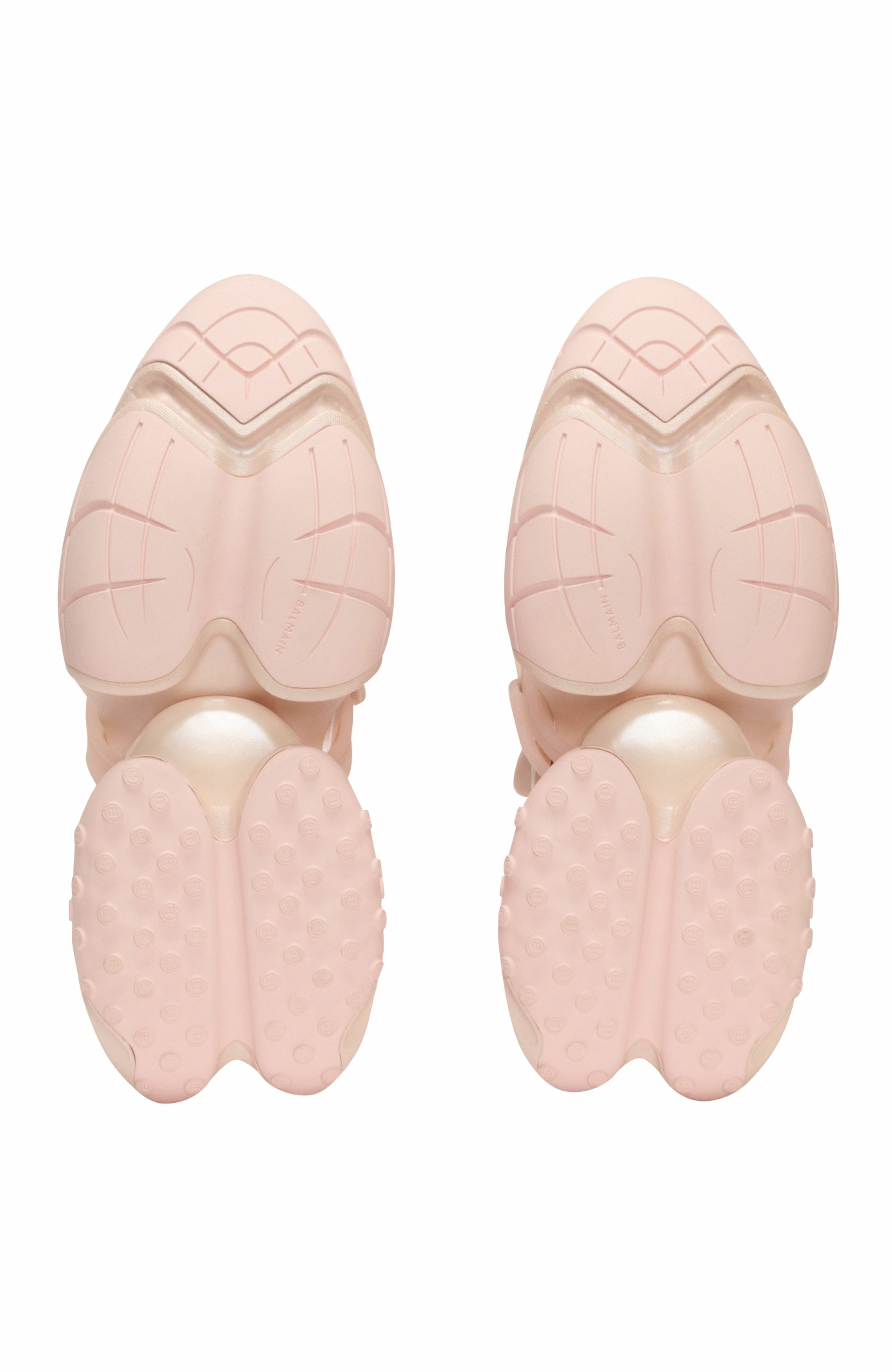 Balmain Unicorn Low Trainers In Iridescent Technical Materials, Alternate, color, 