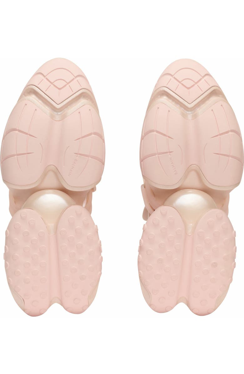 Balmain Unicorn Low Trainers In Iridescent Technical Materials, Alternate, color,