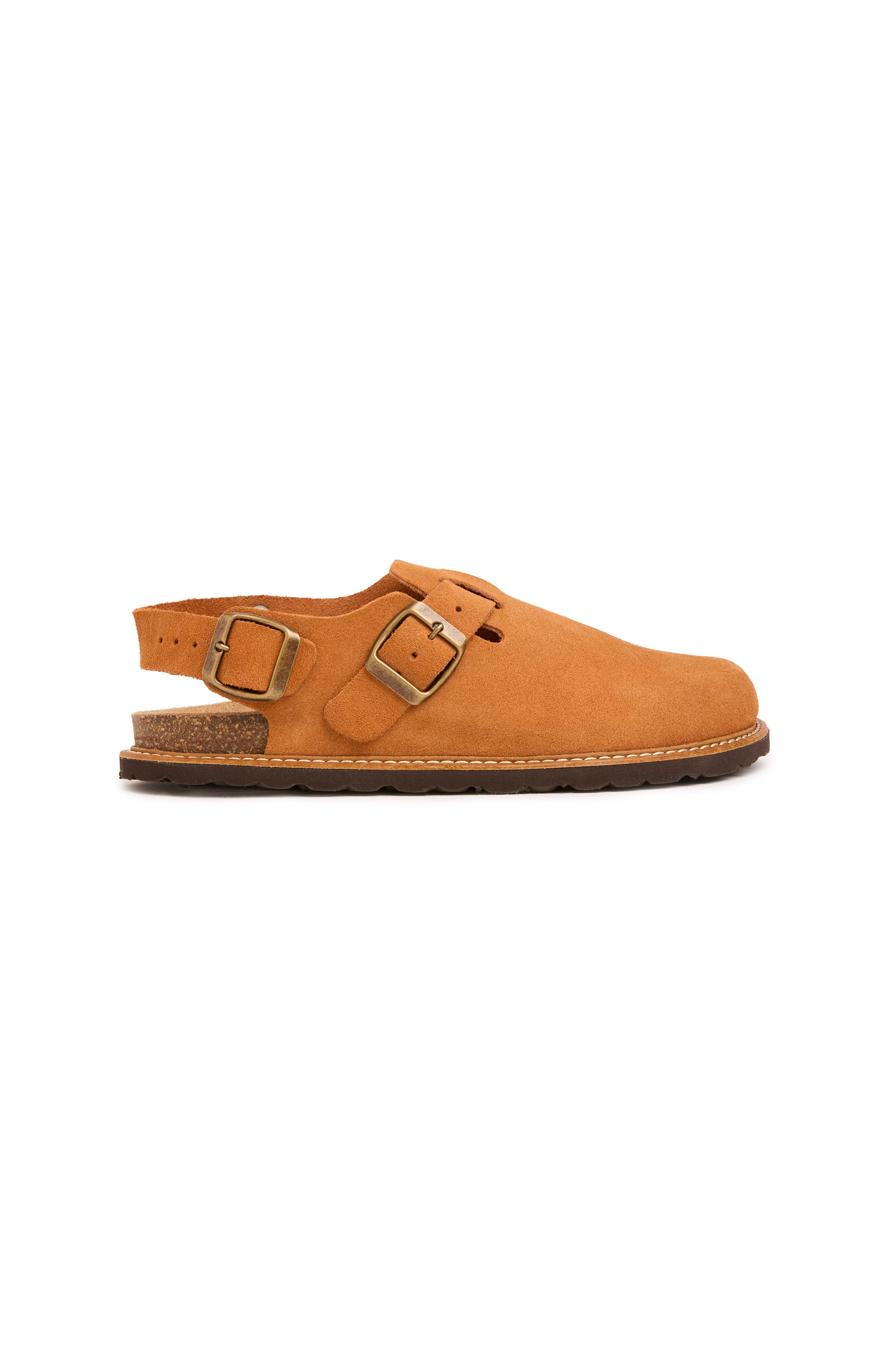 Welt Sole Sling Back Clogs, Main, color, Rust
