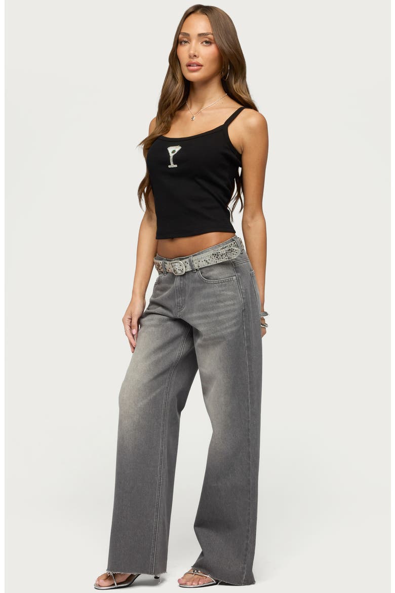 Raelynn Washed Low Rise Baggy Jeans, Alternate, color, CINDER-GRAY