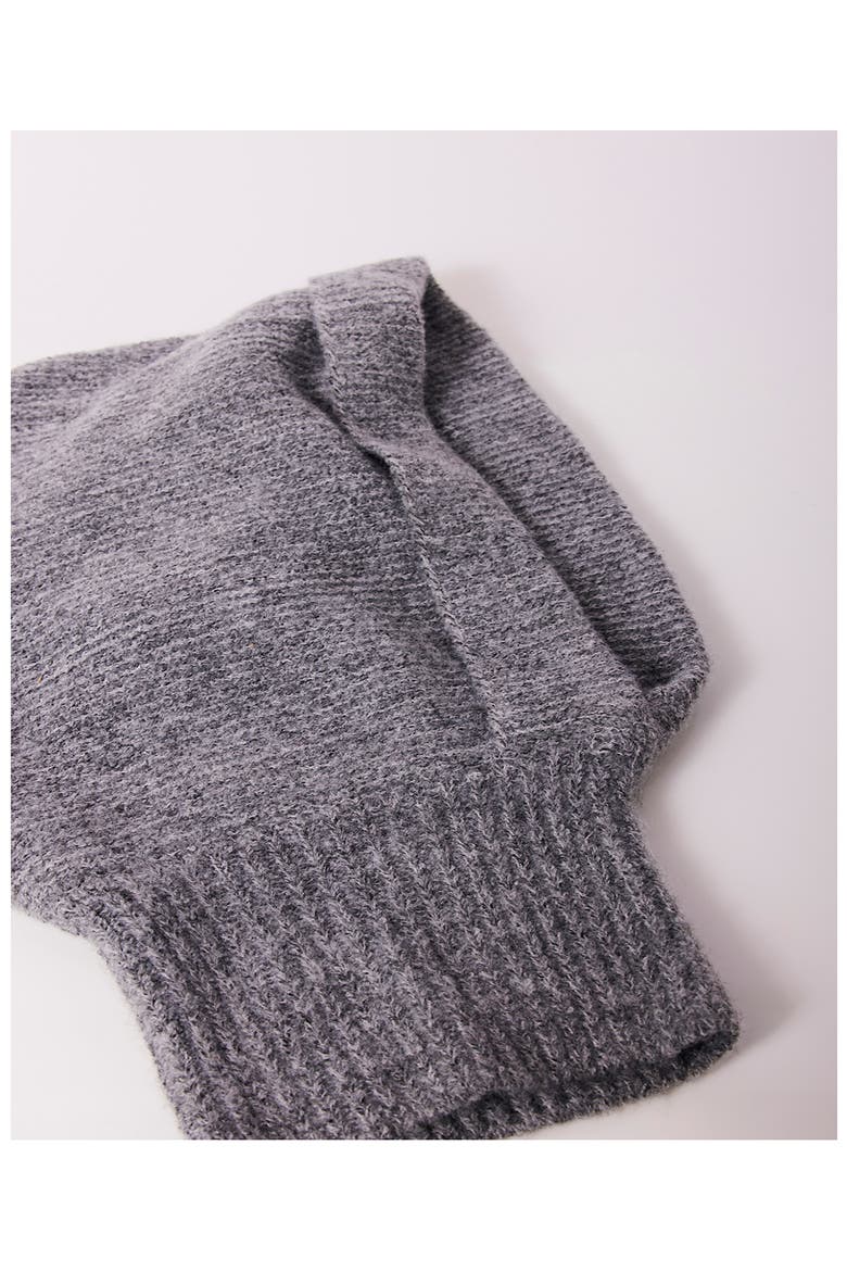 Super Slouch Knit Balaclava, Alternate, color, GREY