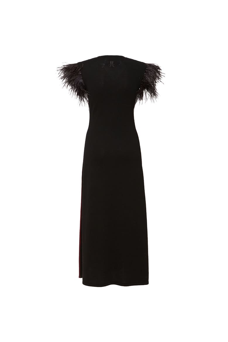 Harlequin Sleeveless Dress Bordeux / Black, Alternate, color, Bordeux / Black