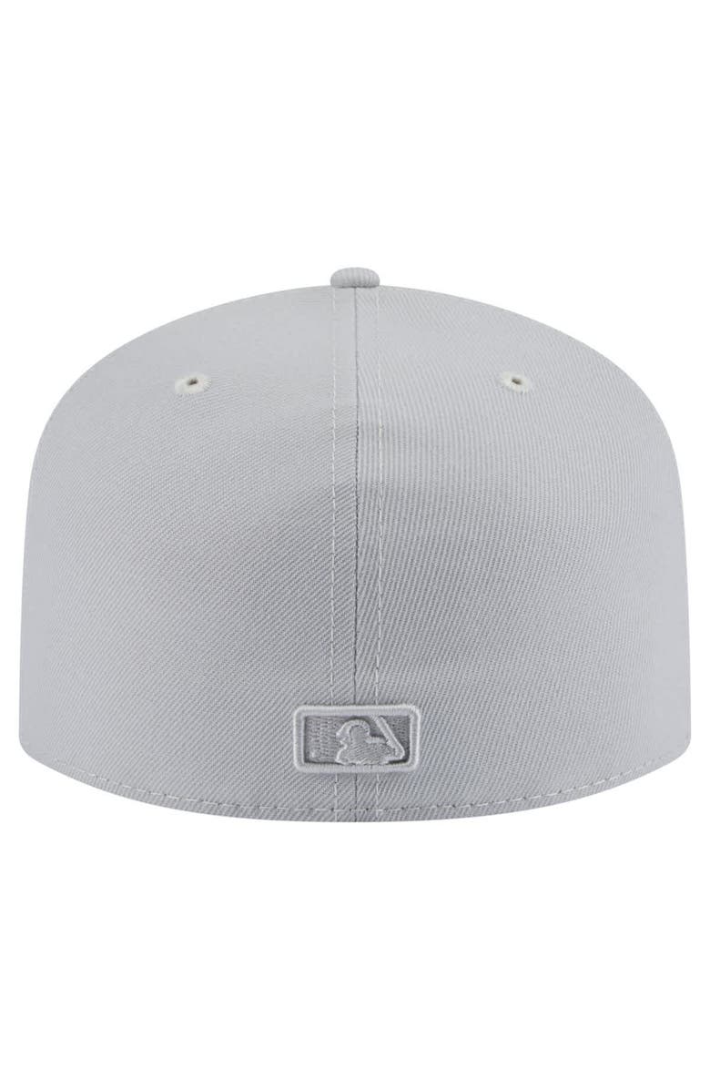 New Era Men's New Era  Gray Atlanta Braves Colorpack 59FIFTY Fitted Hat, Alternate, color, 