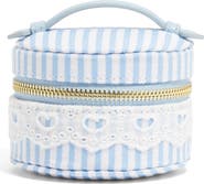 Stoney Clover Lane Seersucker Top Handle Pill Case
