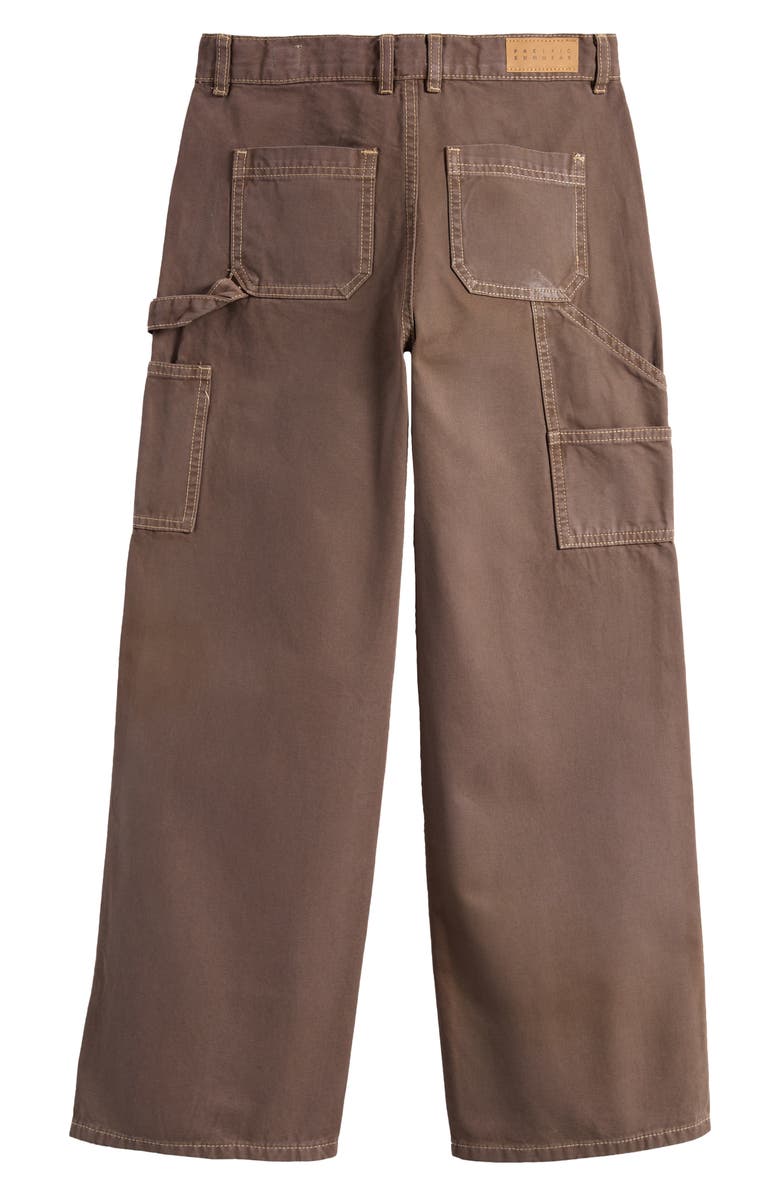 PacSun Kids' Baggy Carpenter Pants, Alternate, color, Cooper Brown