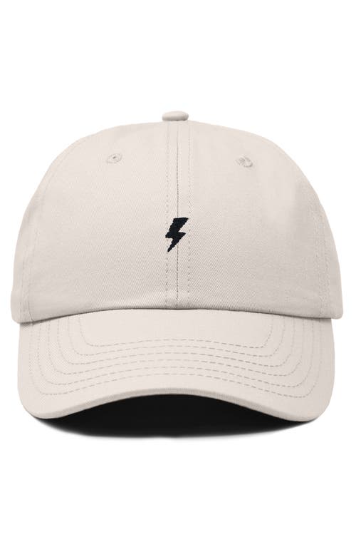 Dalix Lil Bolt Dad Cap In Sand