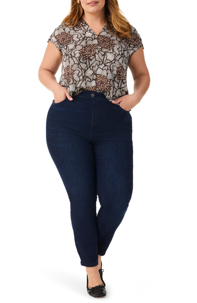 NIC+ZOE Petal Bloom Chiffon Top, Alternate, color,