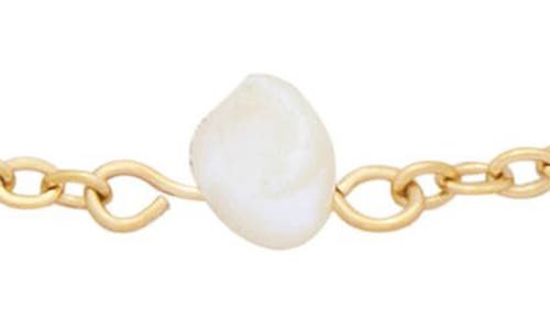 St. Moran Freshwater Pearl Station Anklet