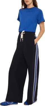 MINT VELVET Side Stripe Wide Trousers