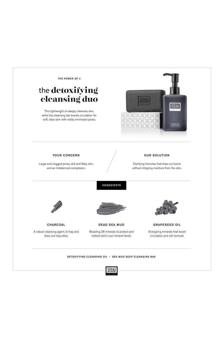 Erno Laszlo Detoxifying Double Cleanse Travel Set, Alternate, color,