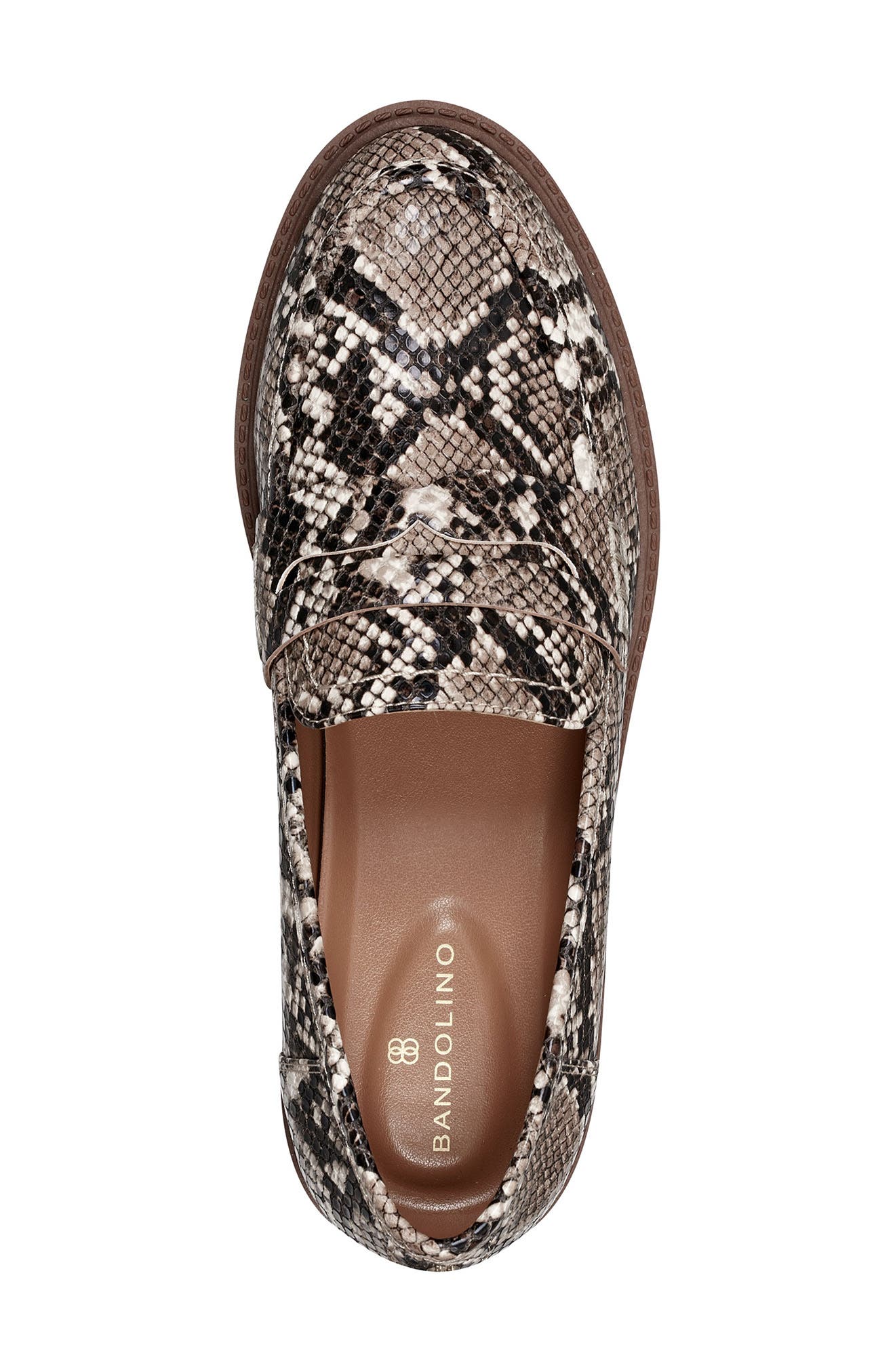 Galis Penny Loafer, Alternate, color, TAN SNAKE
