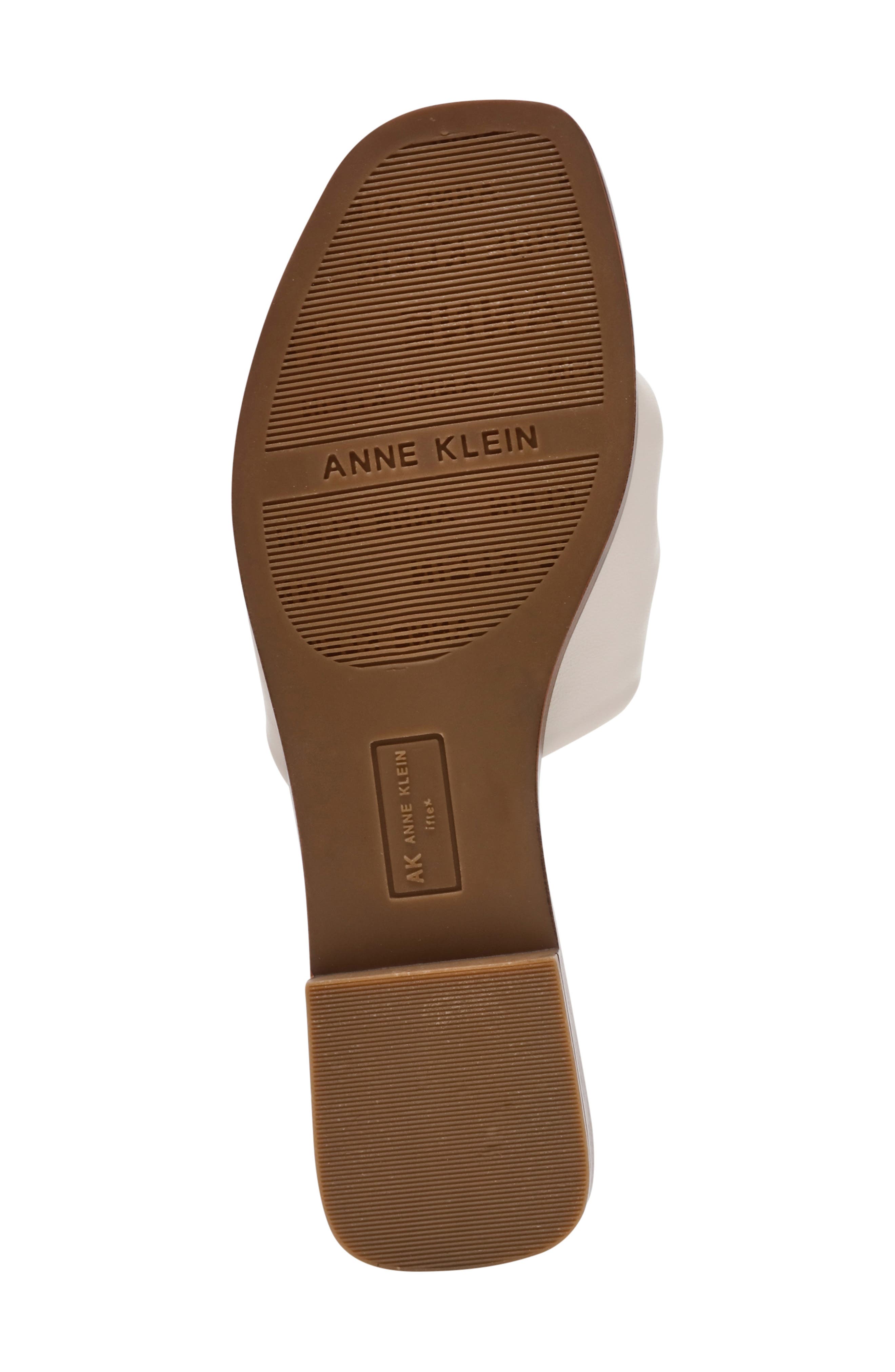 Anne Klein Enrica Slide Sandal, Alternate, color, Bone