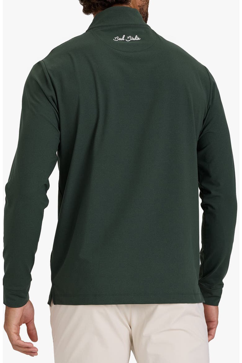 Velocity Performance Quarter Zip Pullover, Alternate, color, DEEP FOREST