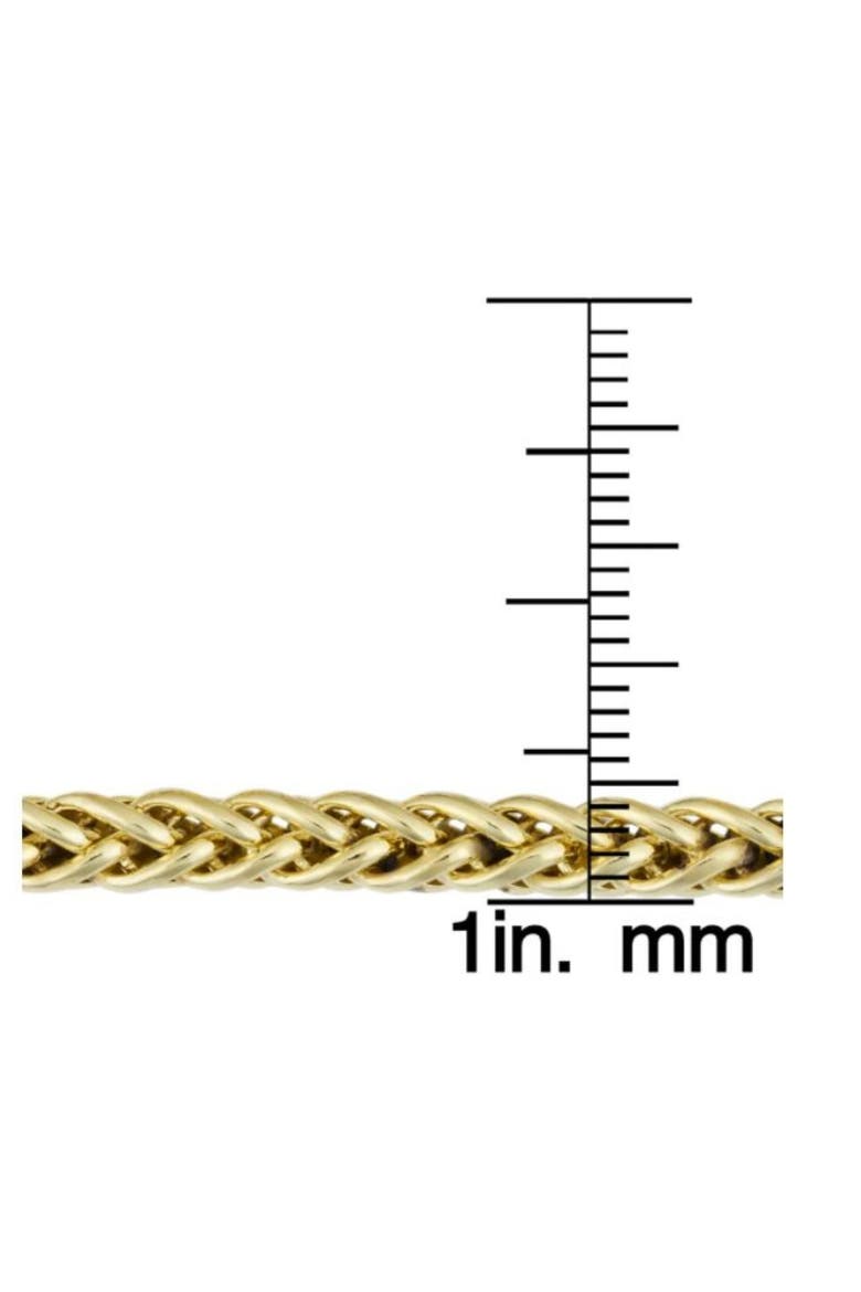 14k Gold Filled 6-mm Bold Franco Link Chain Bracelet, Alternate, color, 14k Yellow Gold