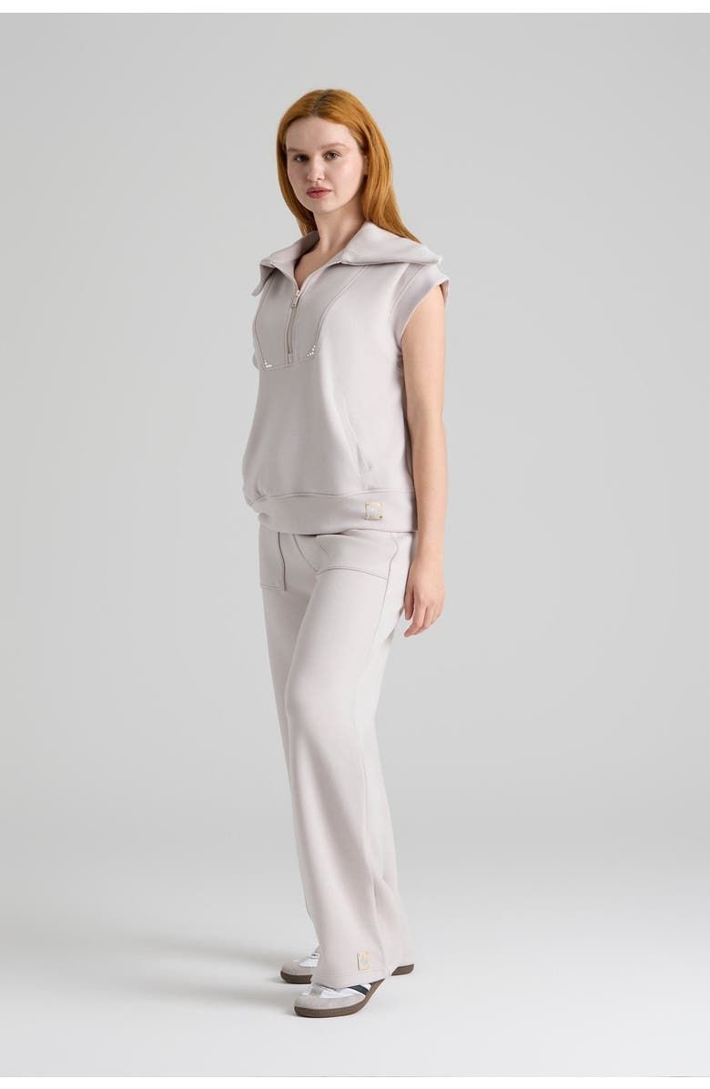 Le Fafo Ivana Pants, Alternate, color, Beige