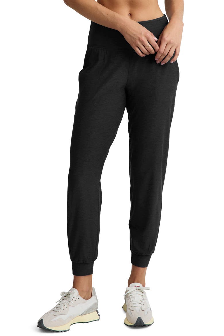 Midweight Spacedye Midi Joggers, Main, color, DARKEST NIGHT