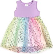 Sweet Wink Rainbow Mermaid Tank Tutu Dress