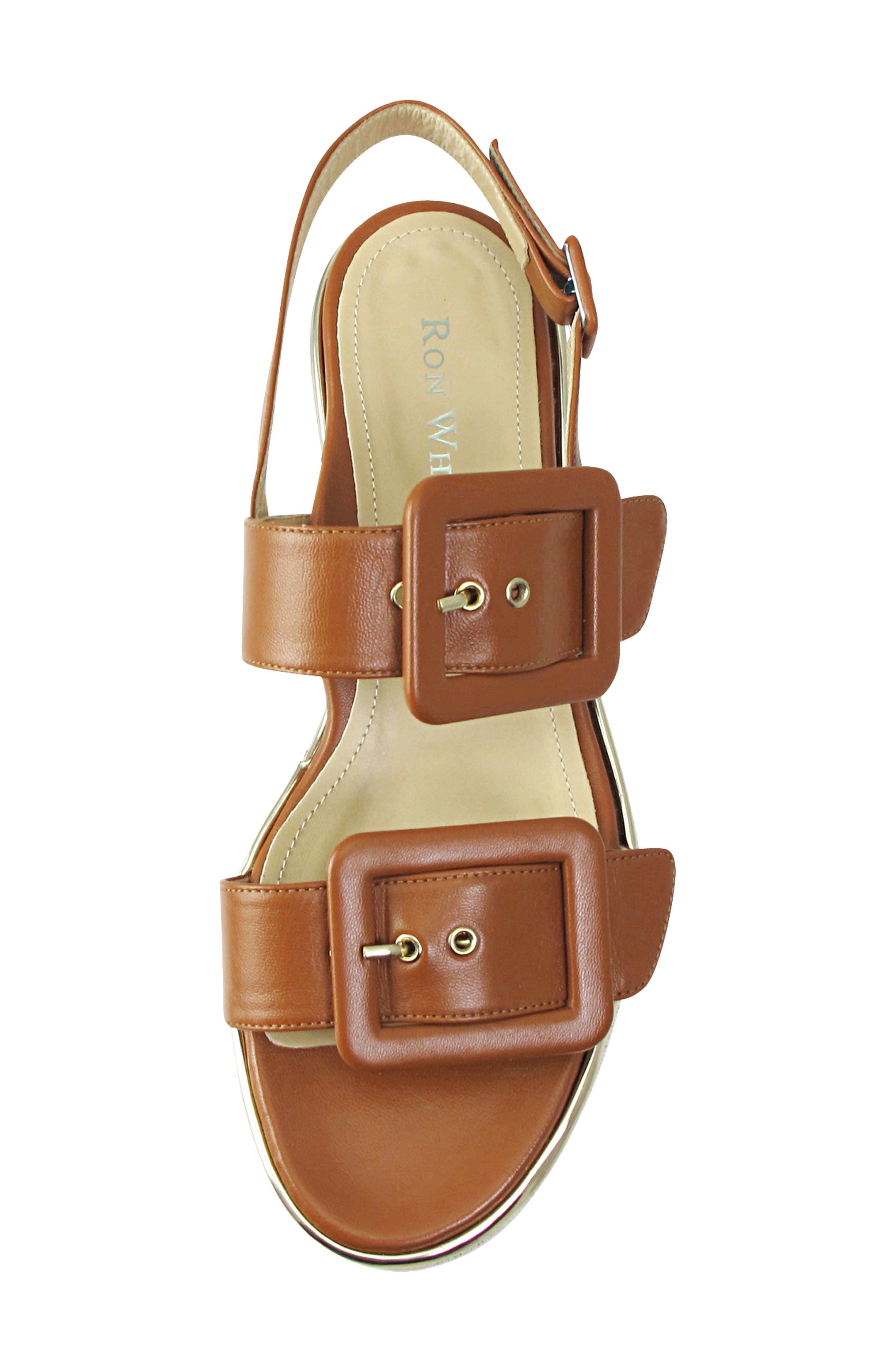 Callie Slingback Sandal, Alternate, color, COGNAC