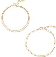 Ettika Set of 2 Bracelets