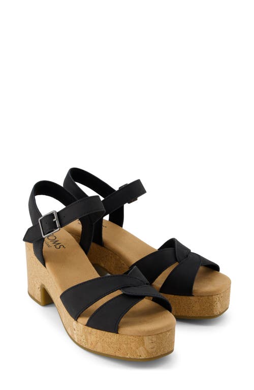 TOMS TOMS ISLA PLATFORM SANDAL