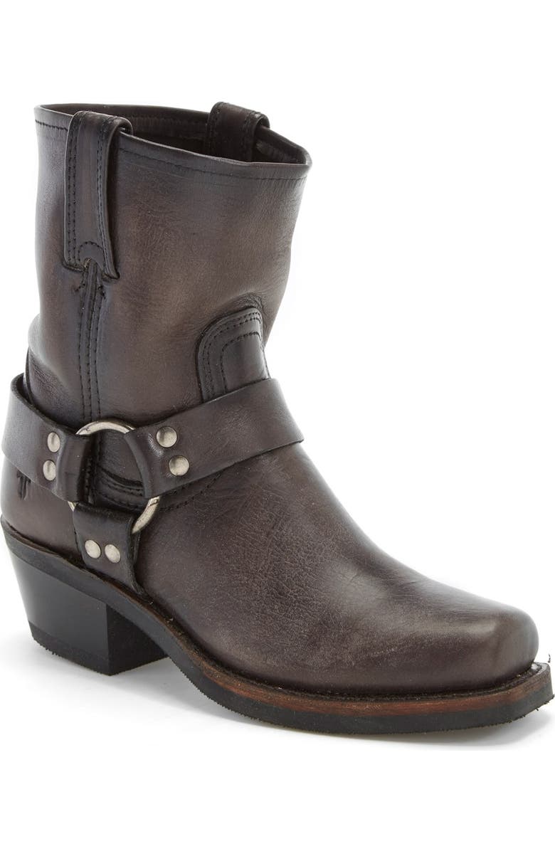 Frye Harness Square Toe Engineer Boot, Main, color,